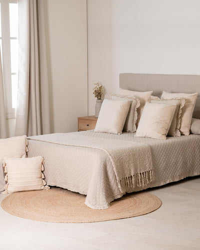 Colcha Flecos Lisa – Topo / 240x270