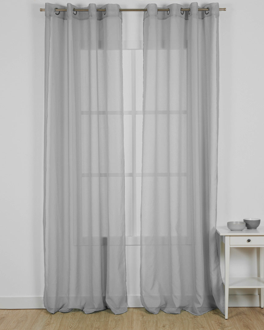Cortina Ollao Molly Gris Perla