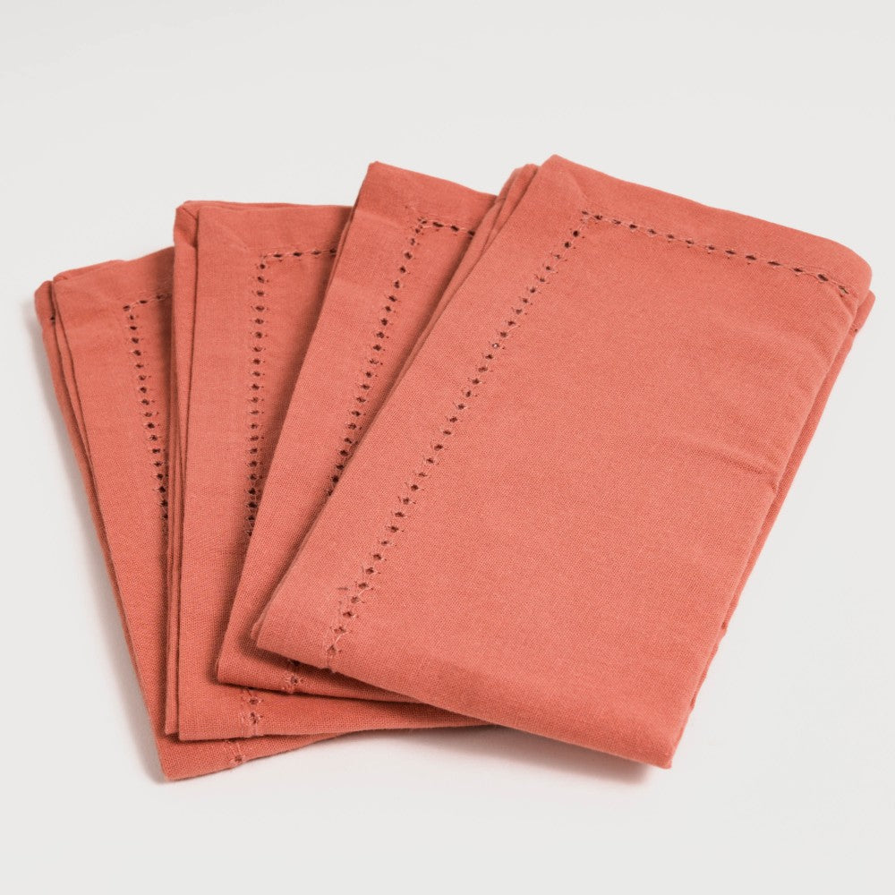 Set 4 Servilletas Liso Caldera