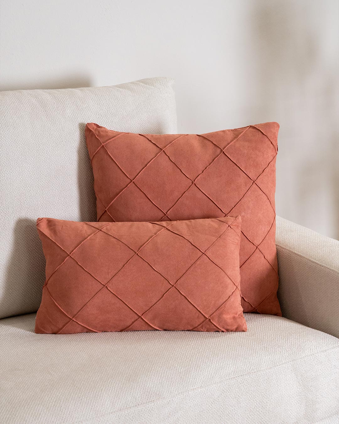 Nova Rombo Cushion Caldera Suede
