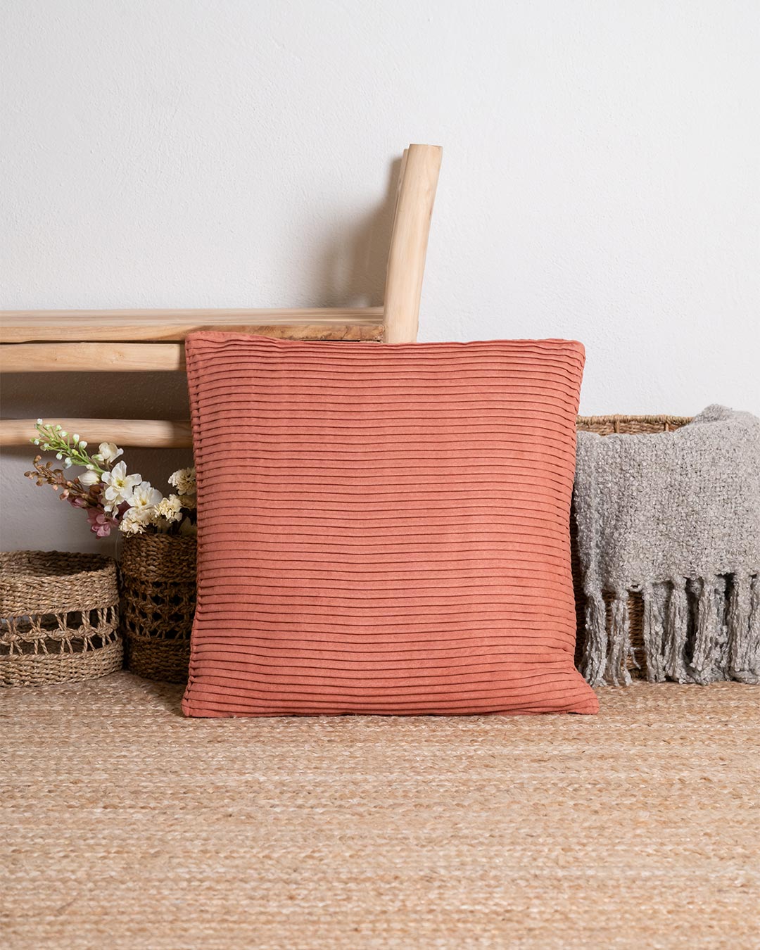 New Waves Cushion Caldera Suede