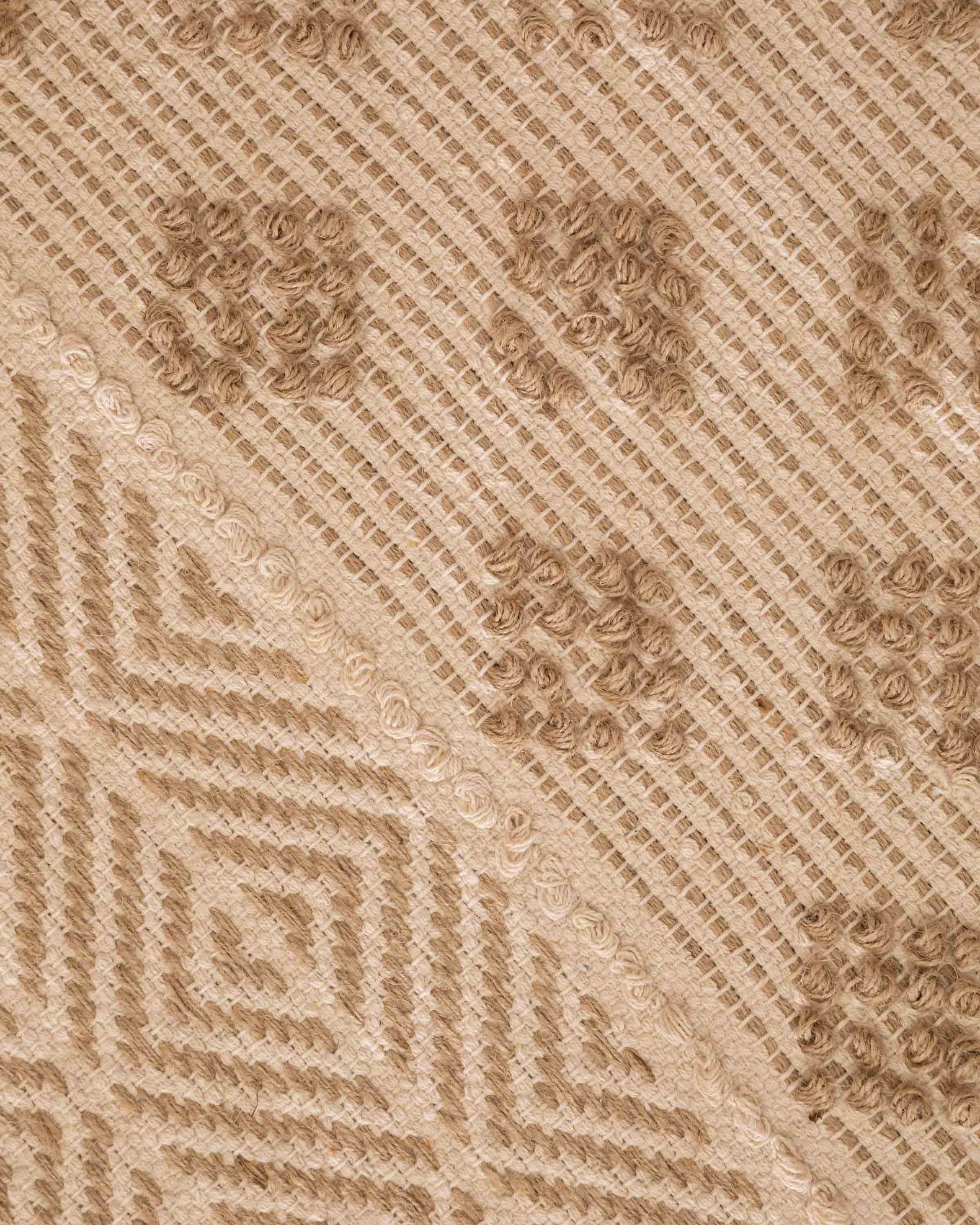 Alfombra Algodón Jute Vicenzo Natural