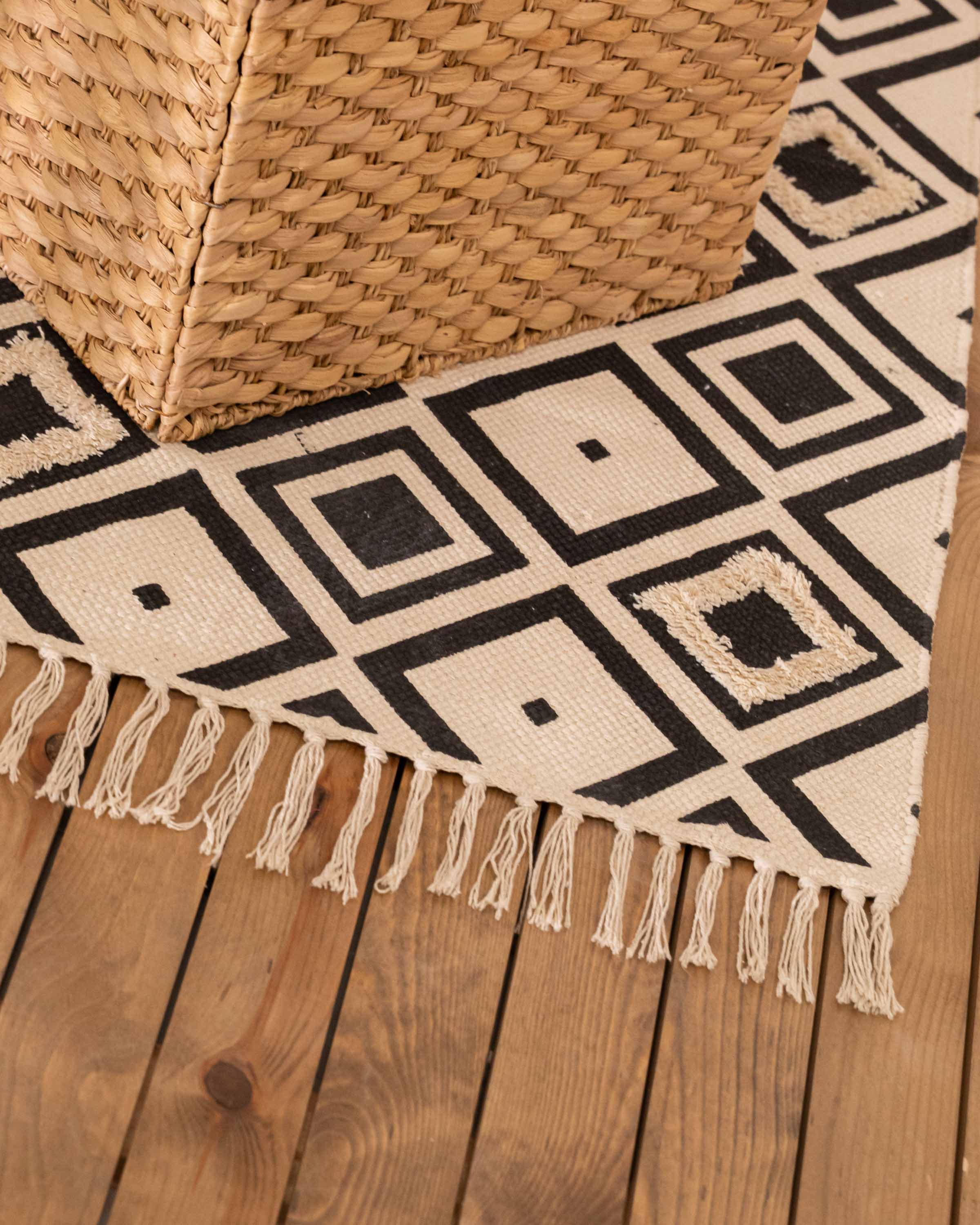 Alfombra Algodón Rosetto Beige
