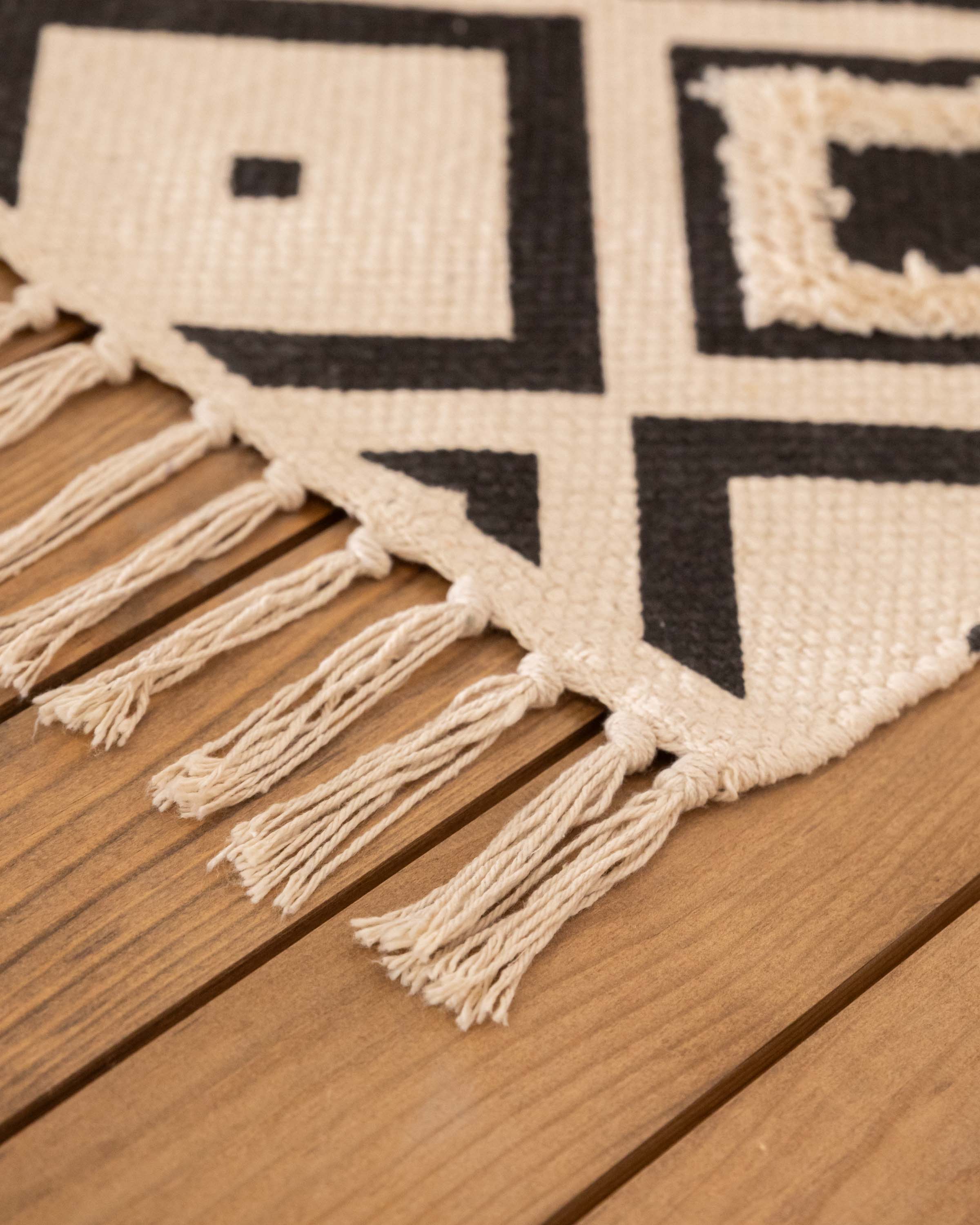 Alfombra Algodón Rosetto Beige