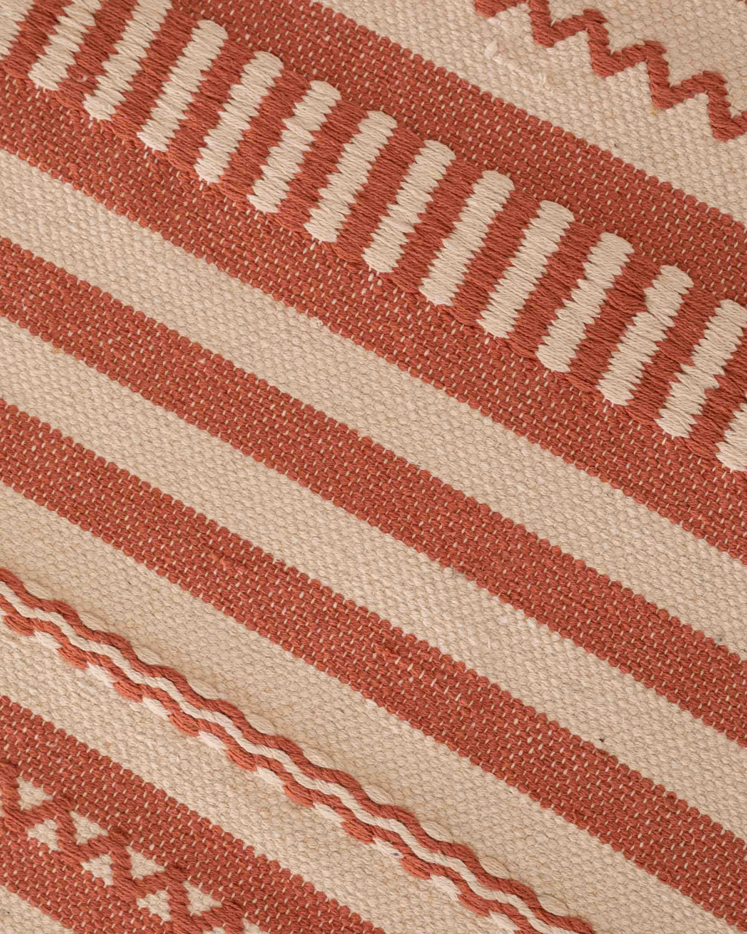Alfombra Algodón Leito Terracota