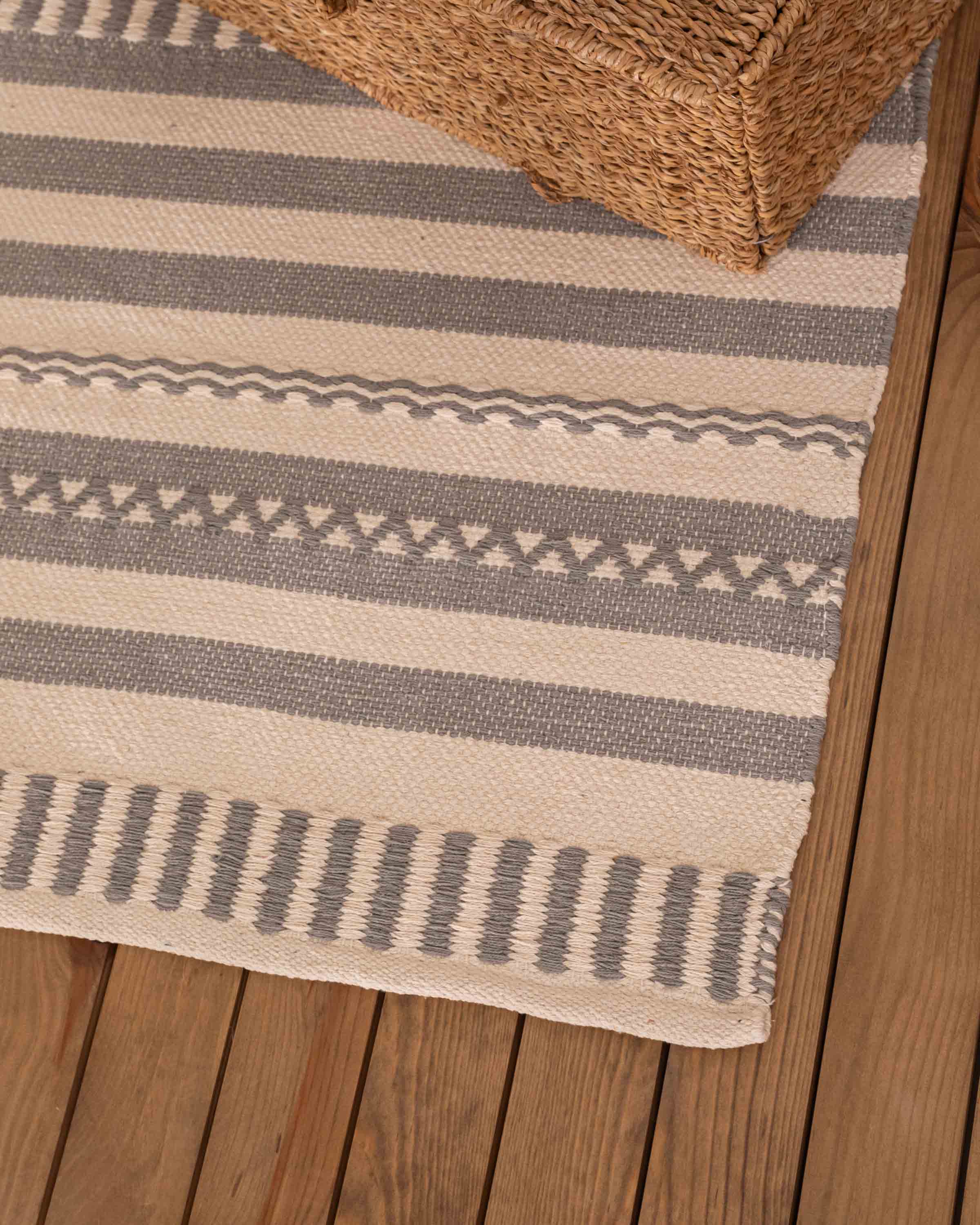 Alfombra Algodón Leito Verde Seco