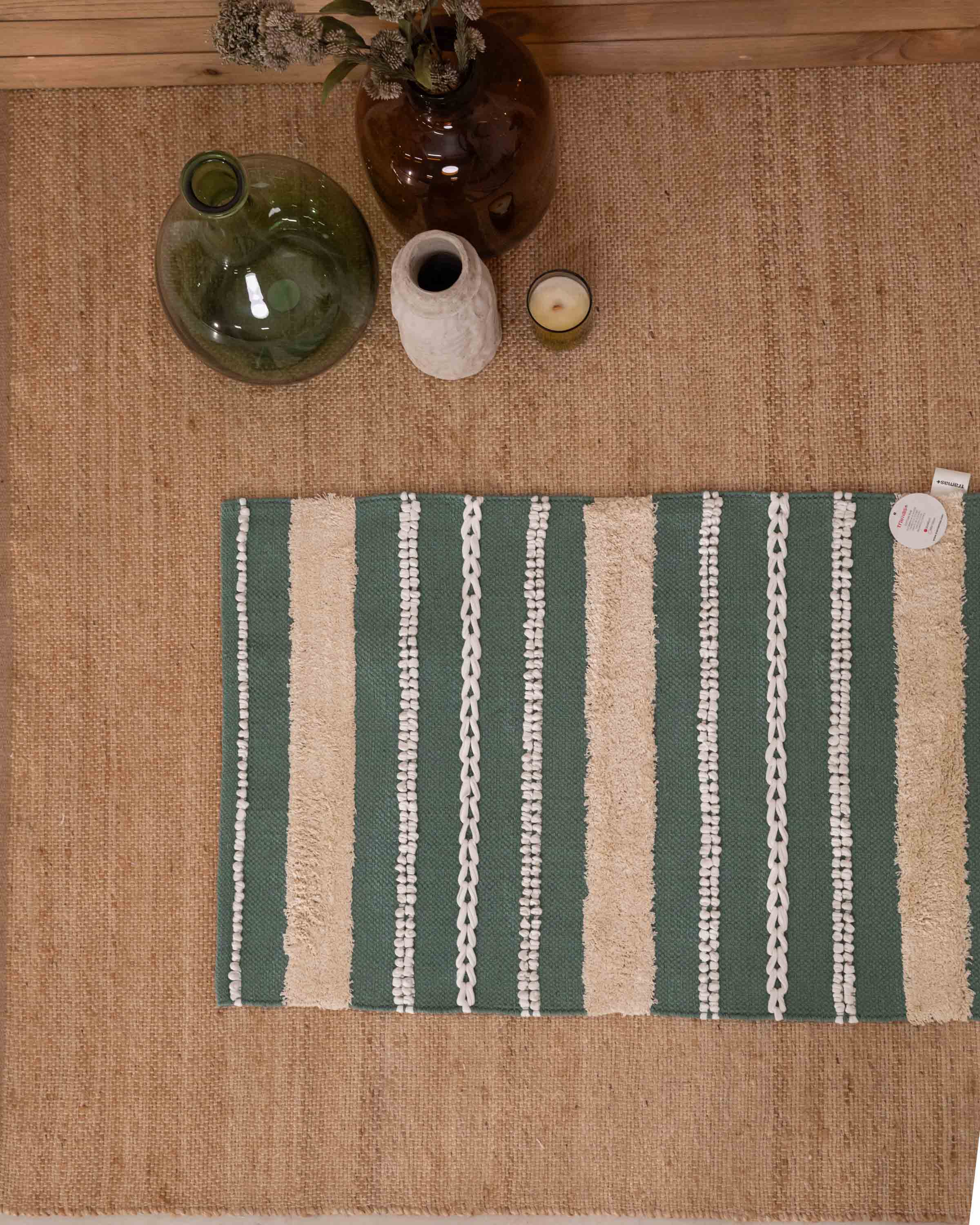 Alfombra Algodón Domus Verde Menta