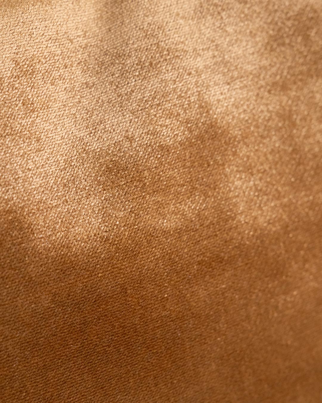 Almofada de veludo com glitter ocre