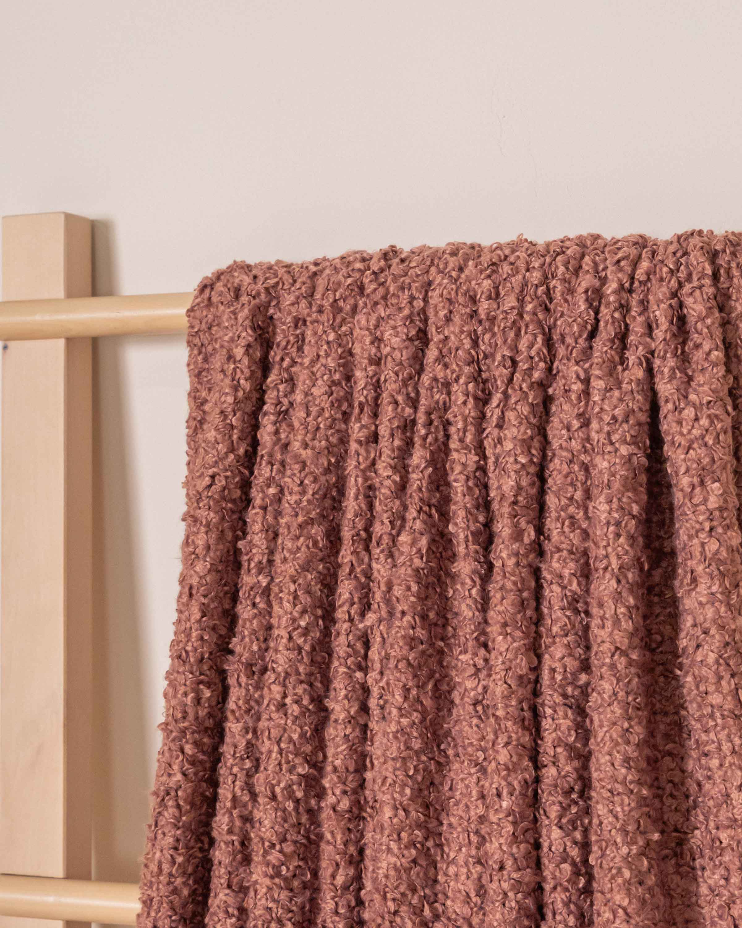 Plaid Nudos Liso Rosette