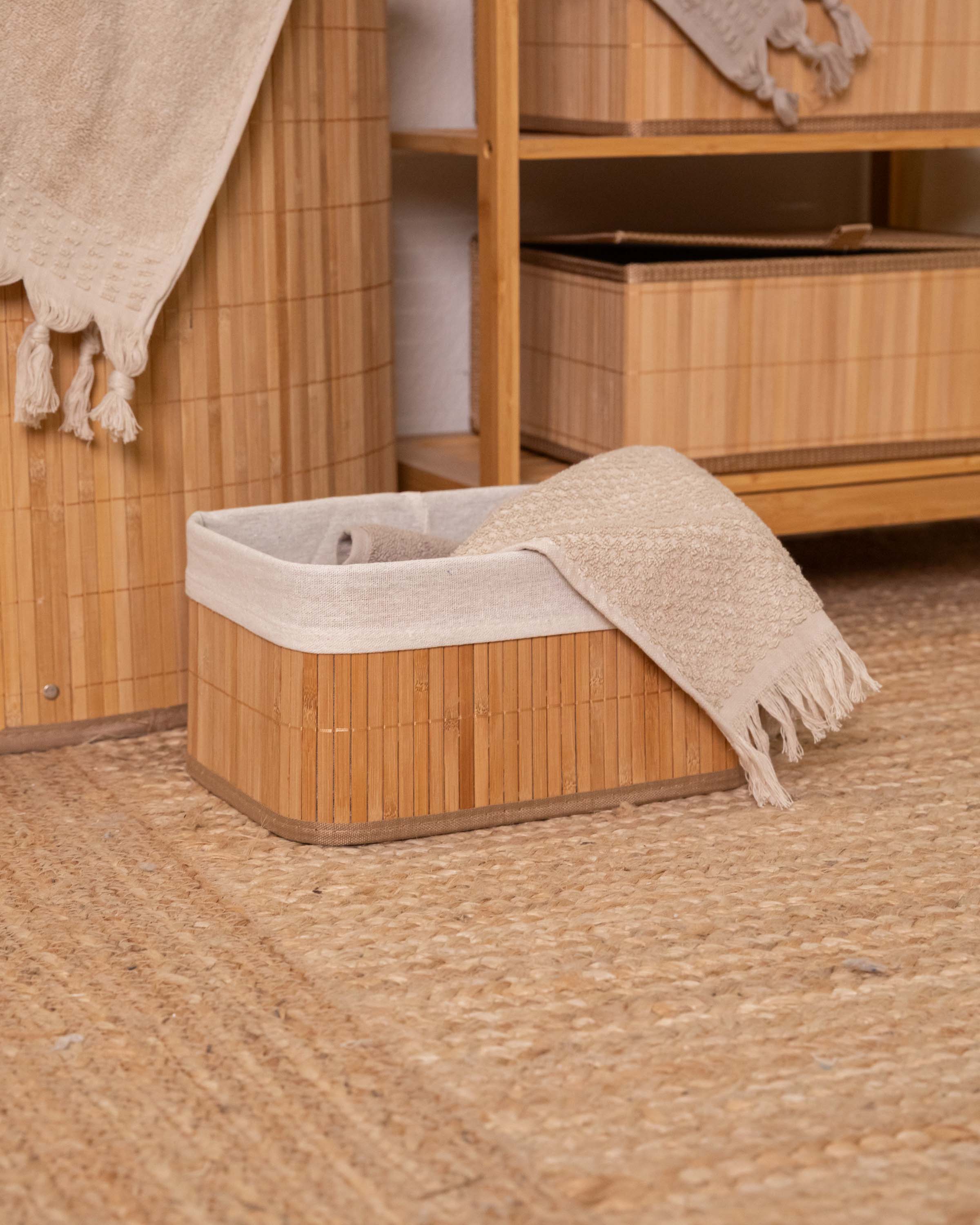 Caja Bambú Clarkie Natural