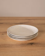 Plato Llano Clauvelia Envejecido | Pack de 6
