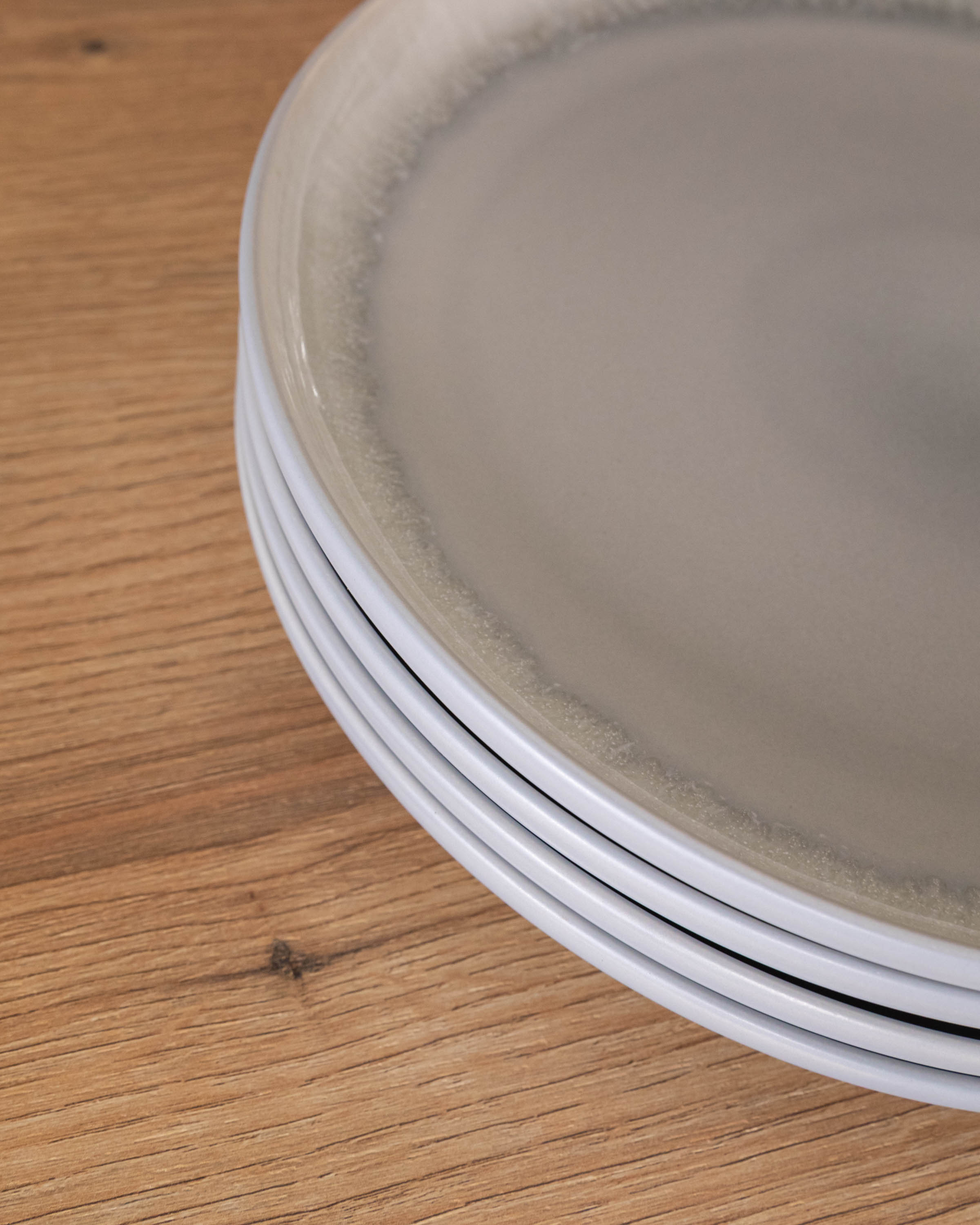Plato Llano Esperina Índigo | Pack de 6