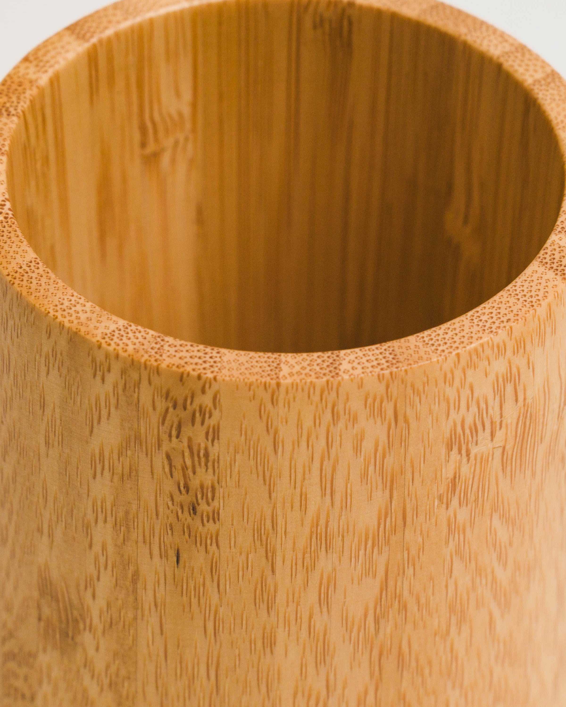 Vaso Cepillo de dientes Bambú Sorinia Madera