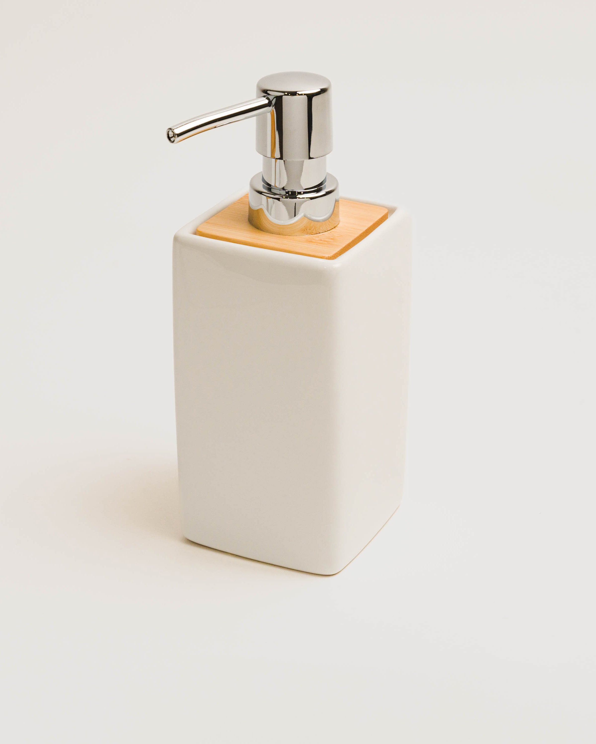 Dosificador Baño Gres Almendrina Blanco