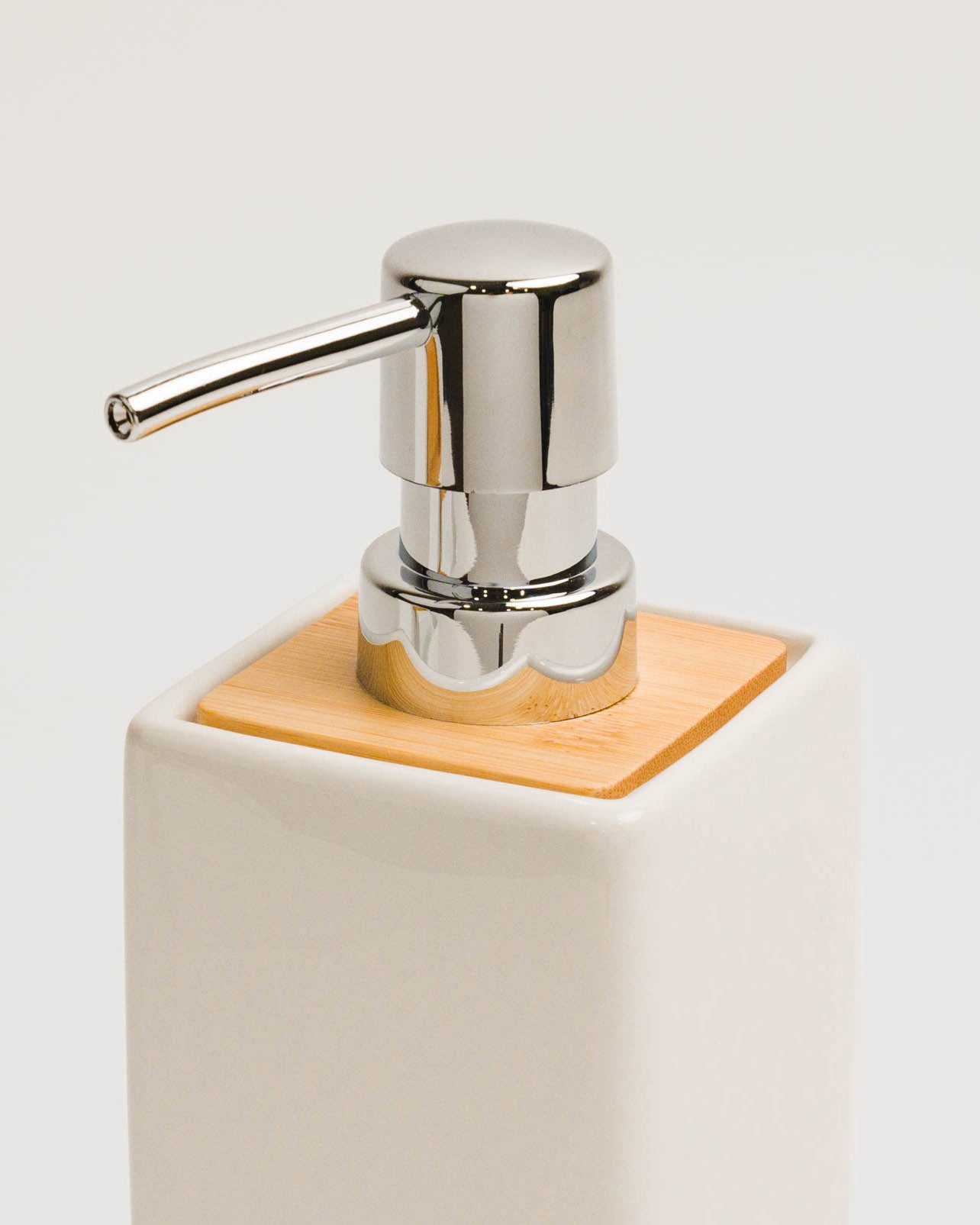 Dosificador Baño Gres Almendrina Blanco