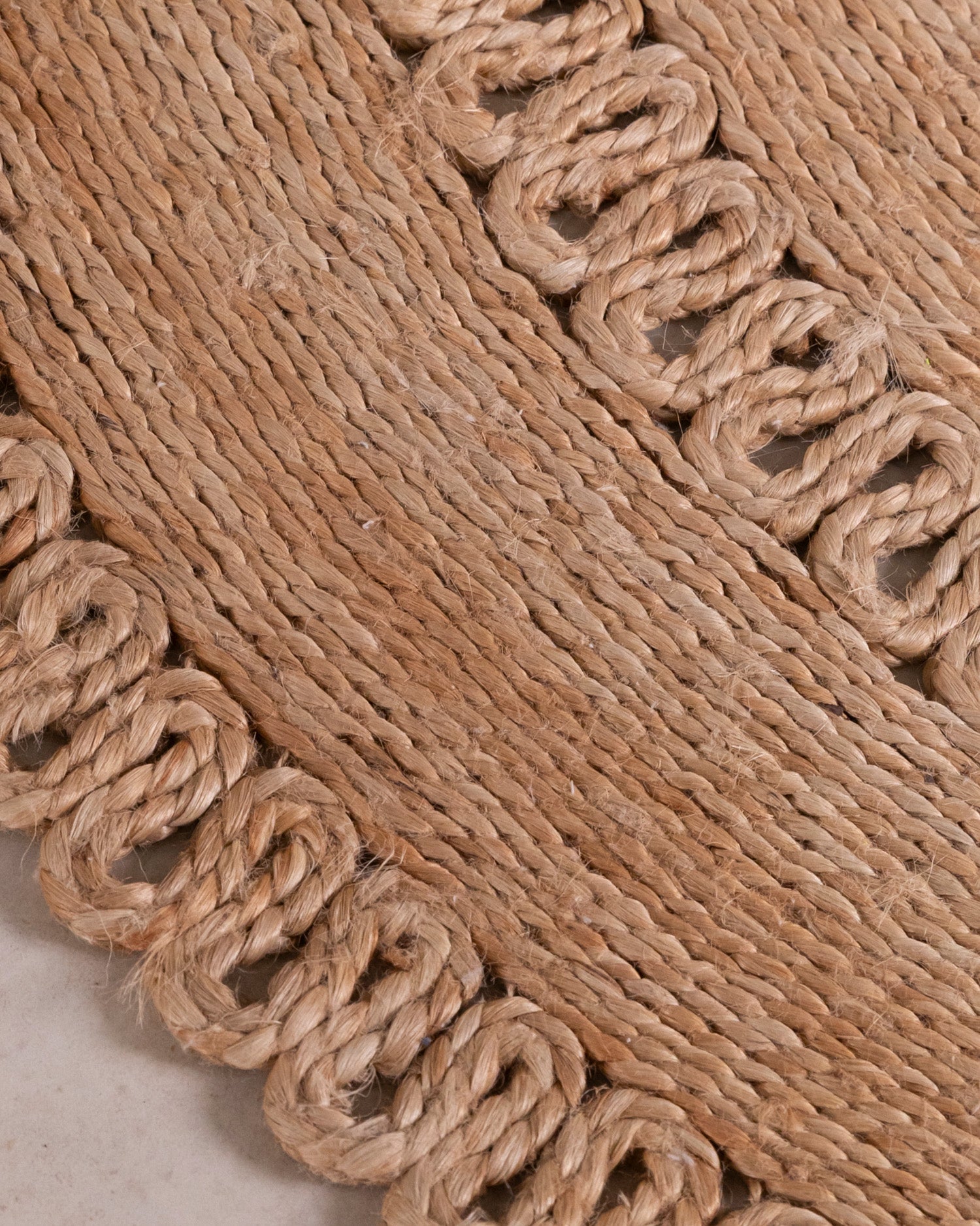Alfombra Jute Redonda Belar Natural