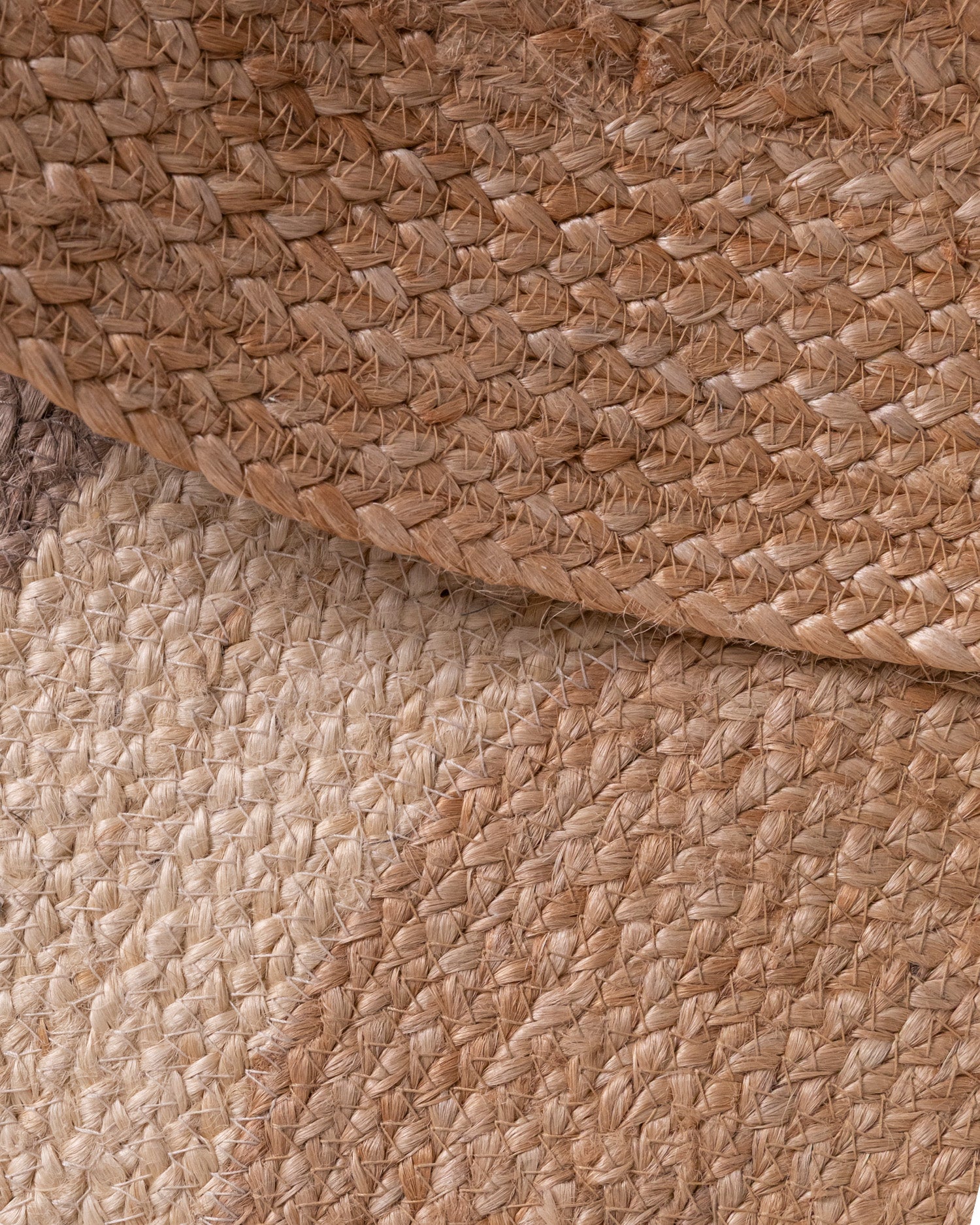 Alfombra Jute Redonda Beefwood Natural