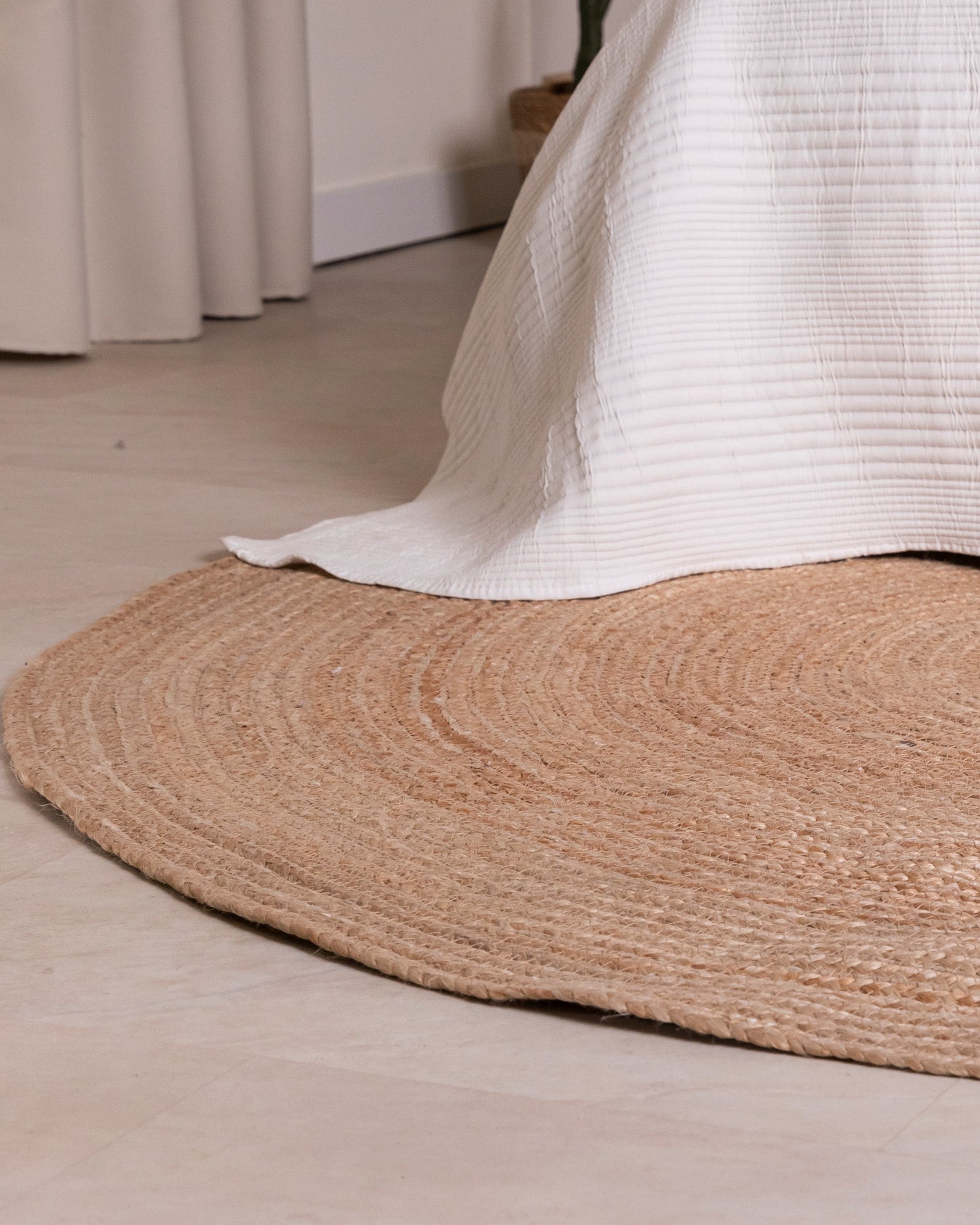 Alfombra Jute Redonda Beech Beige