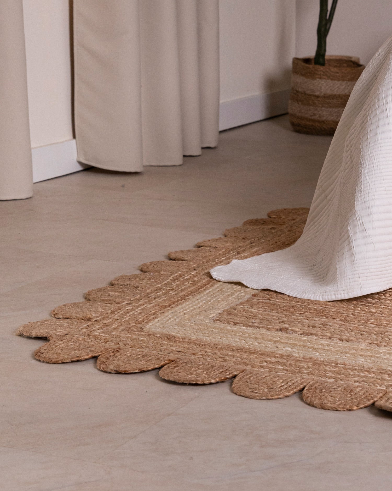 Alfombra Jute Akee Natural