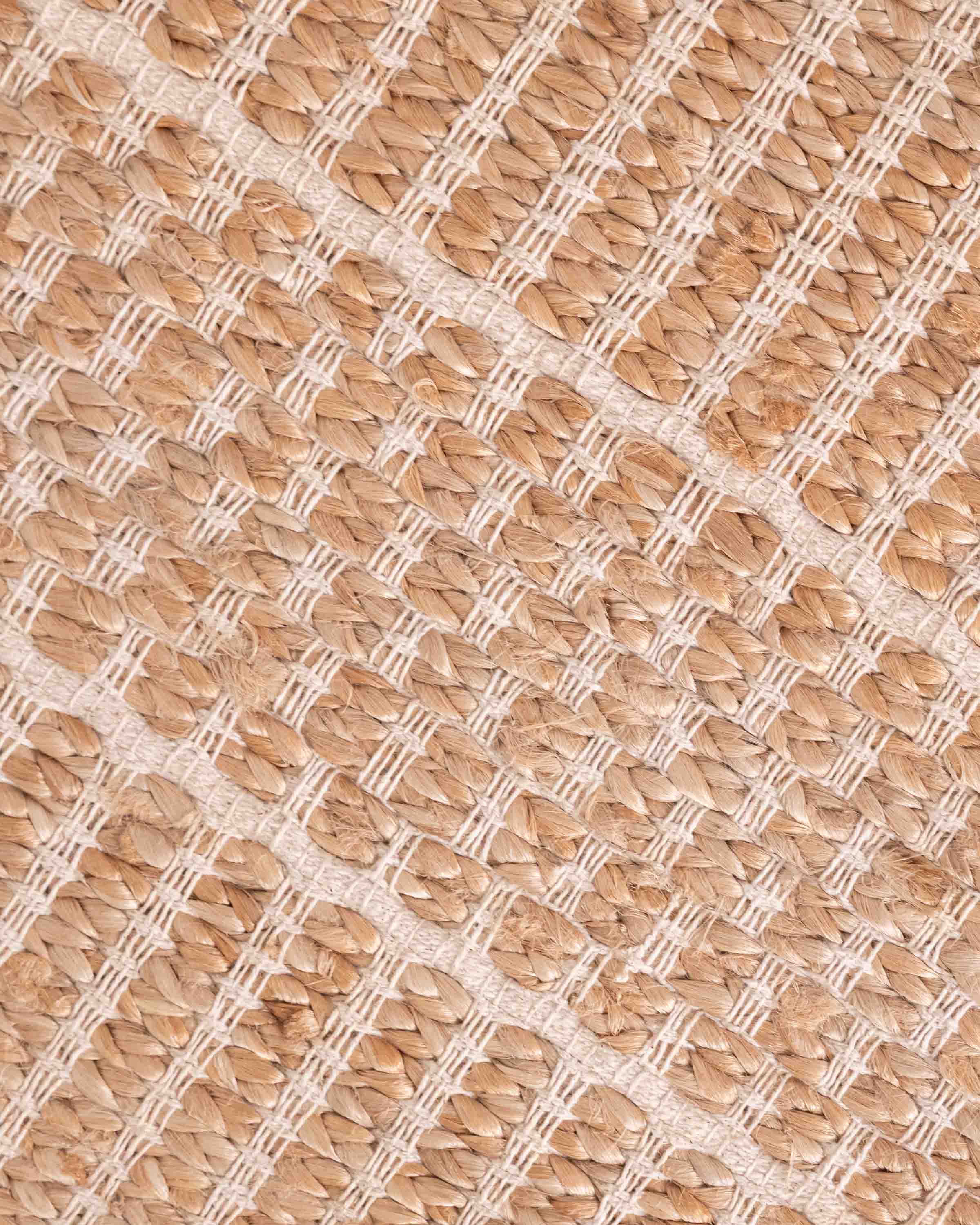 Alfombra Algodón Jute Islandia Natural