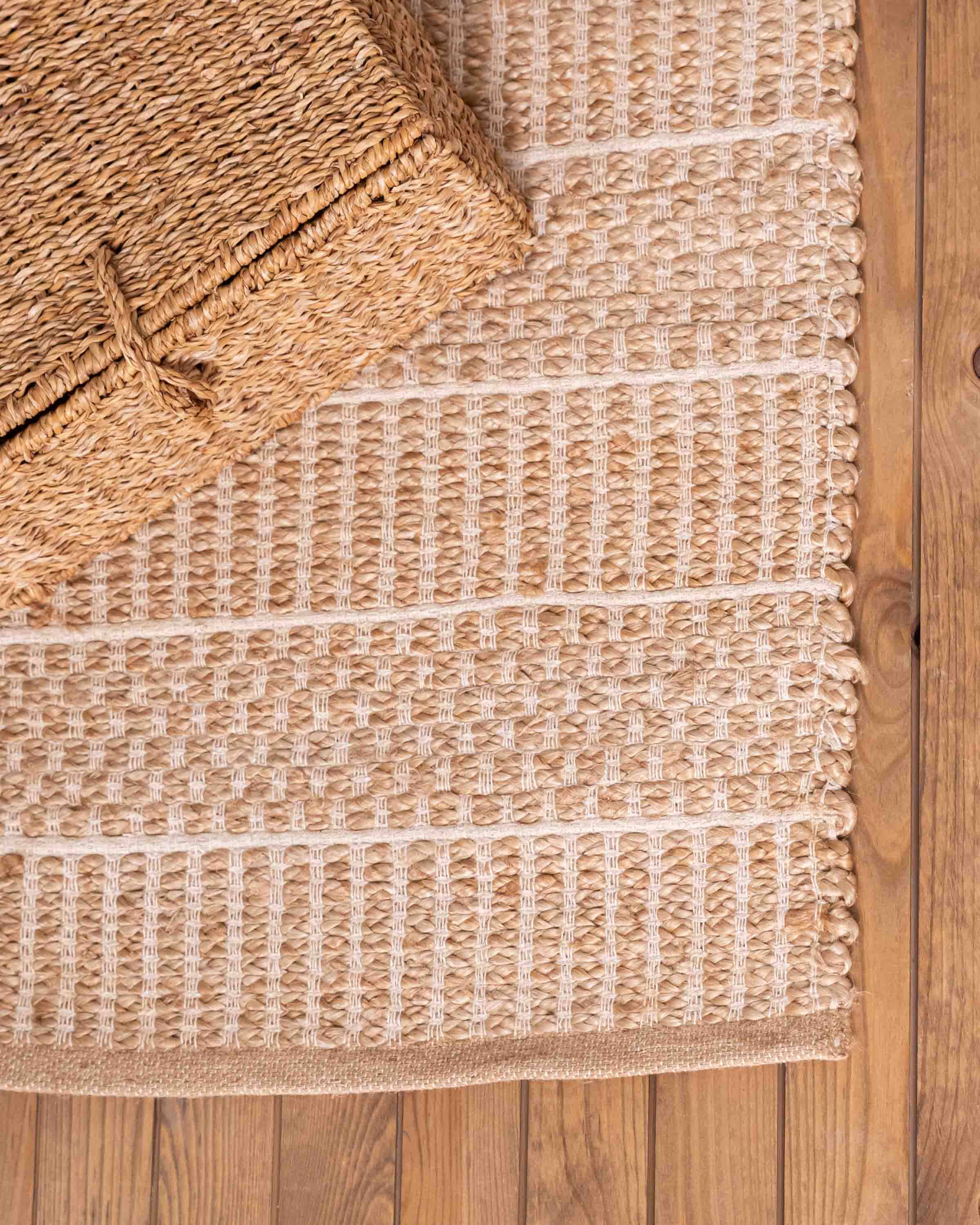 Alfombra Algodón Jute Islandia Natural