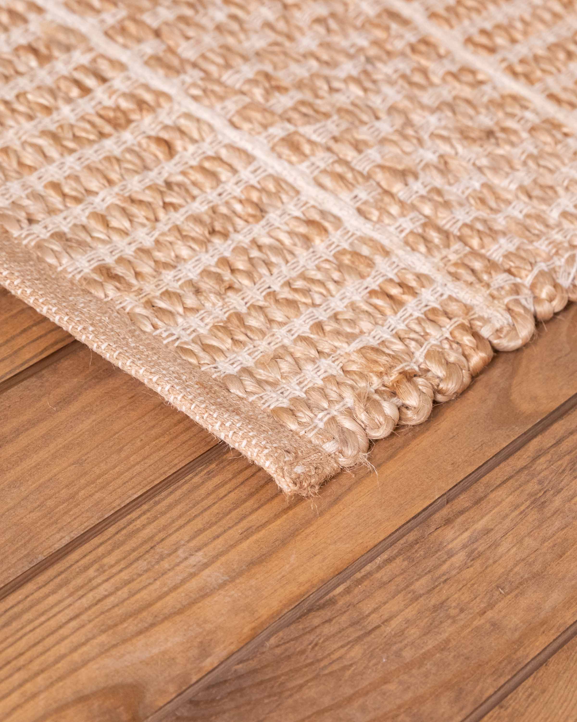 Alfombra Algodón Jute Islandia Natural