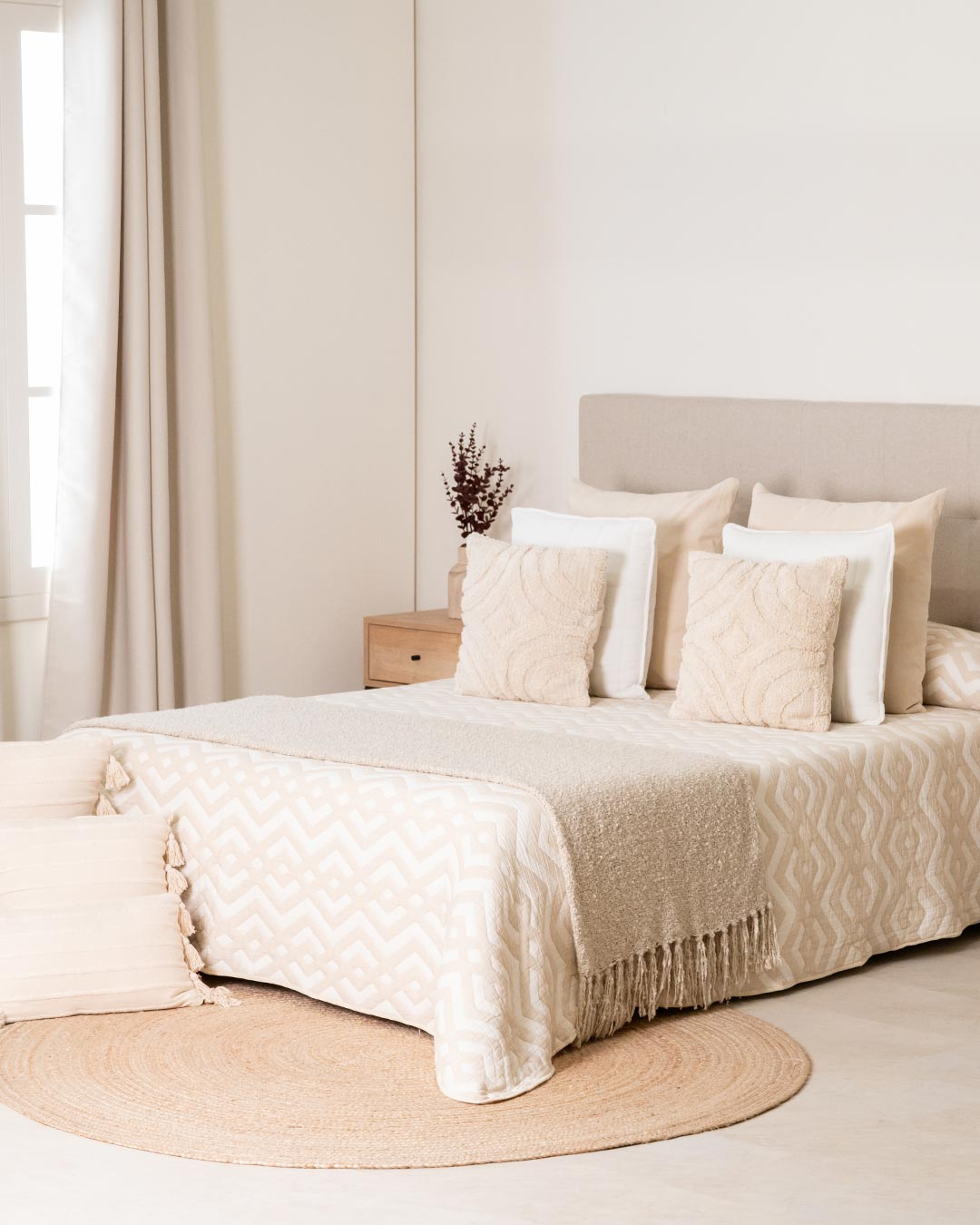 Edredom Jacquard Nela Topo