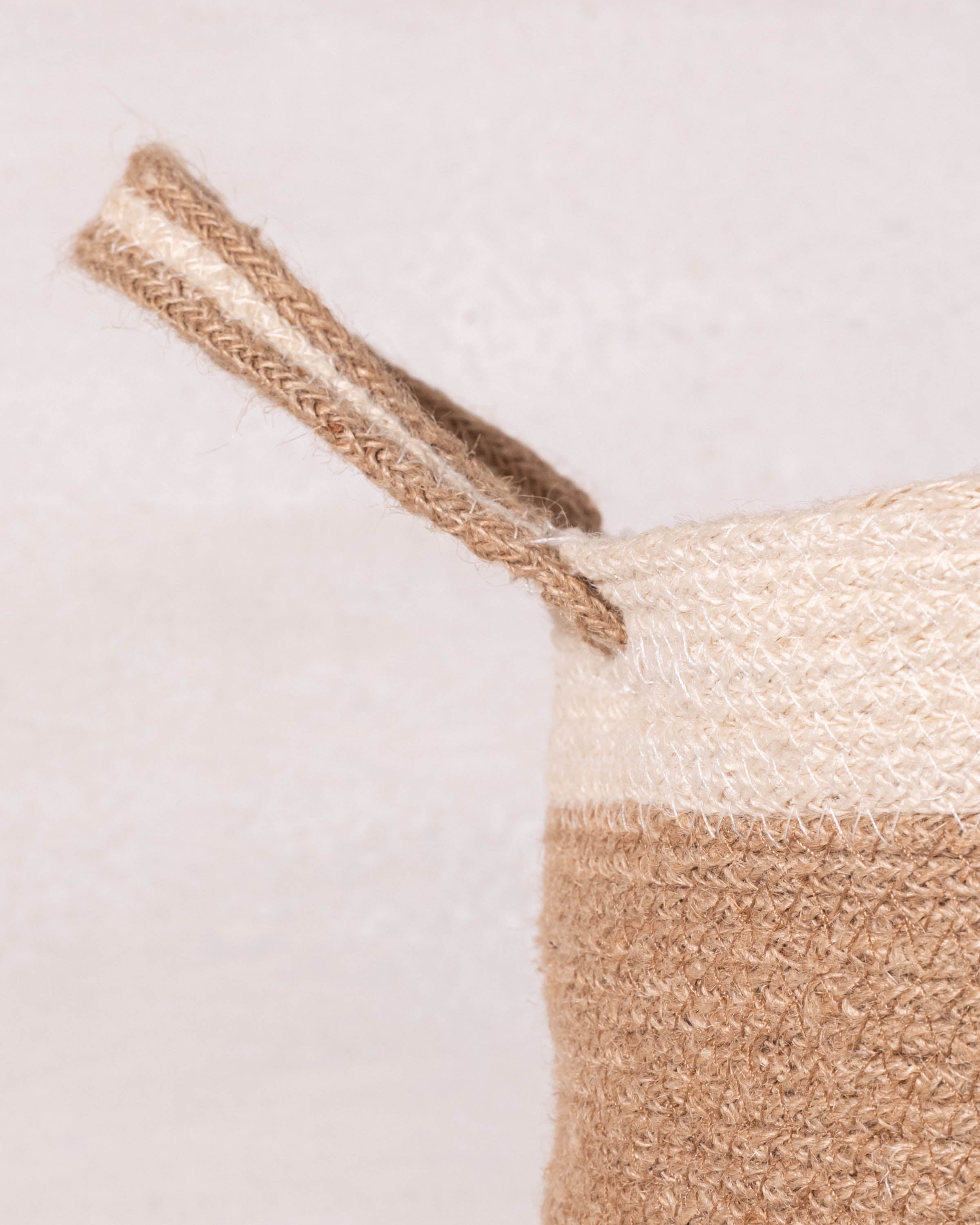 Cesto con asas Jute Alen Natural