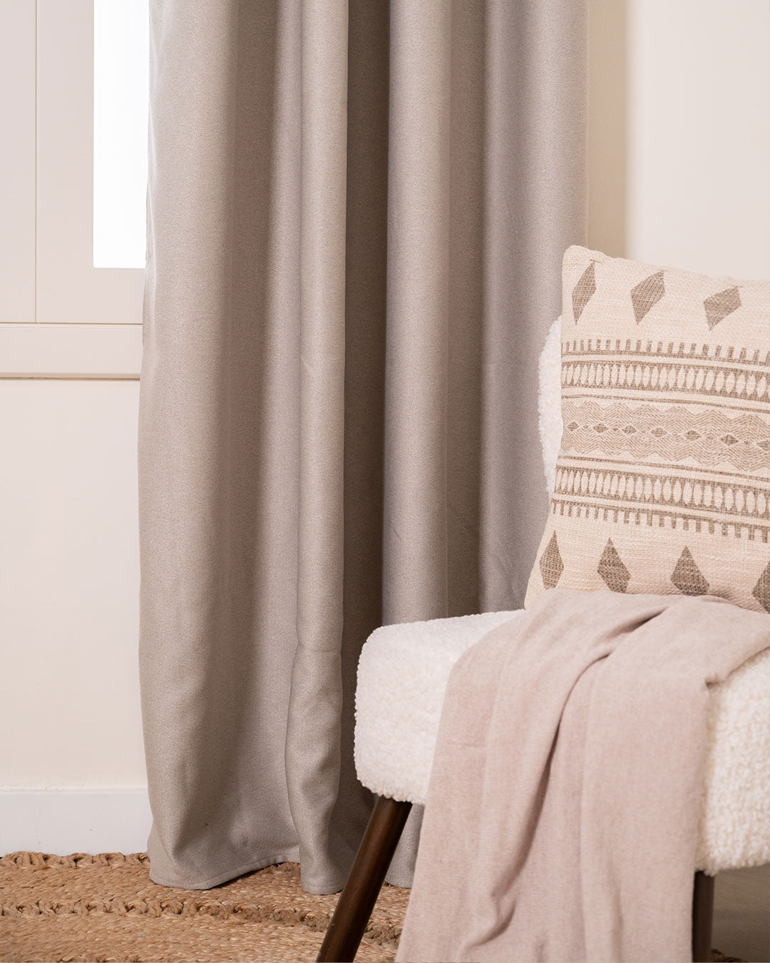Cortina Ollao Blackout Torla Beige