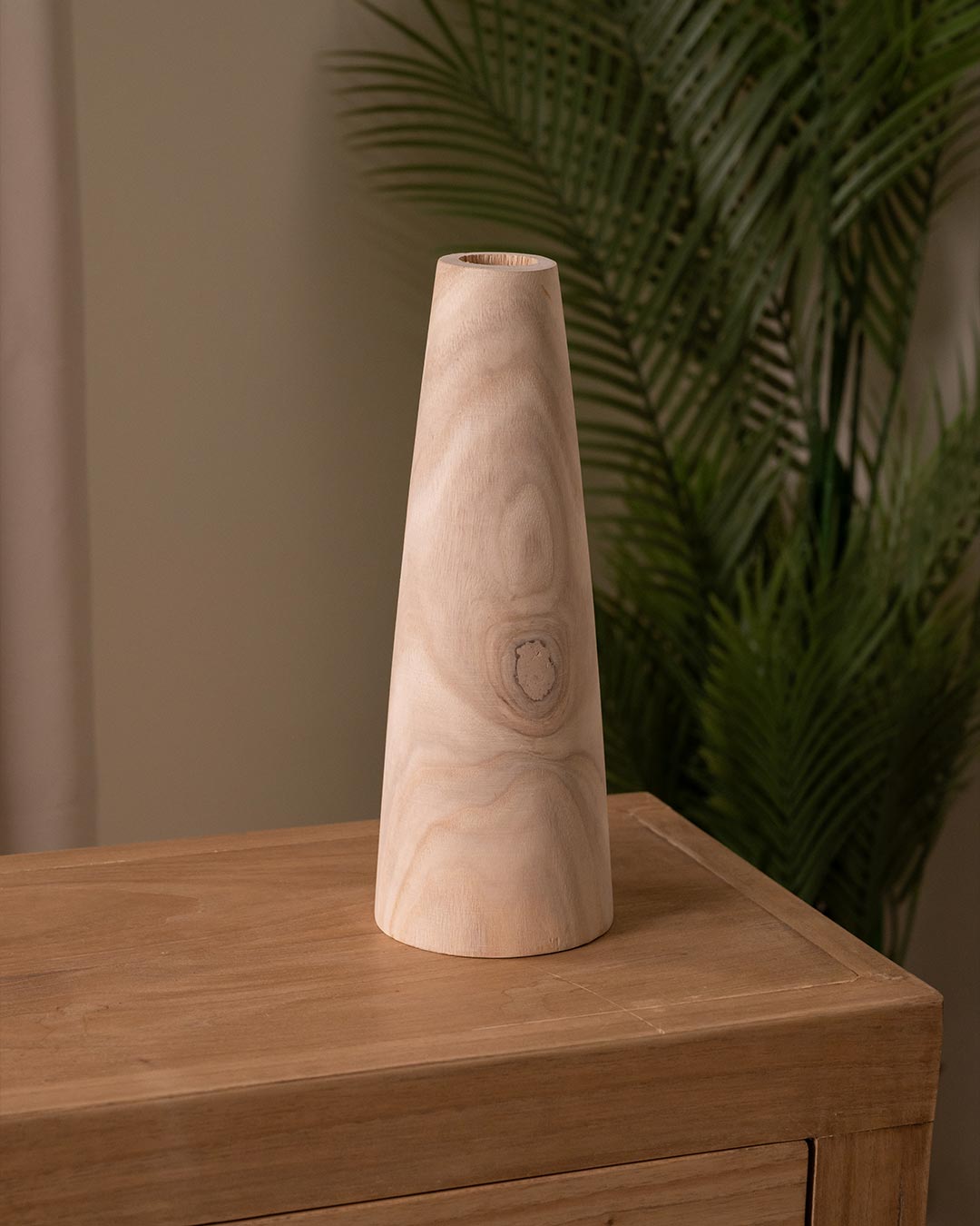 Jarrón Madera 4006L Natural