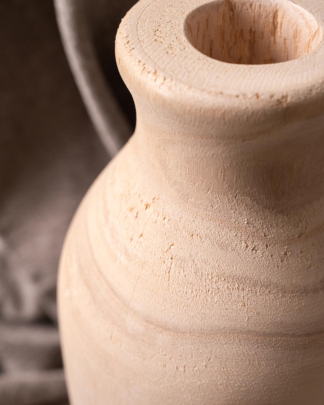 Vaso de Madeira 4011 Natural