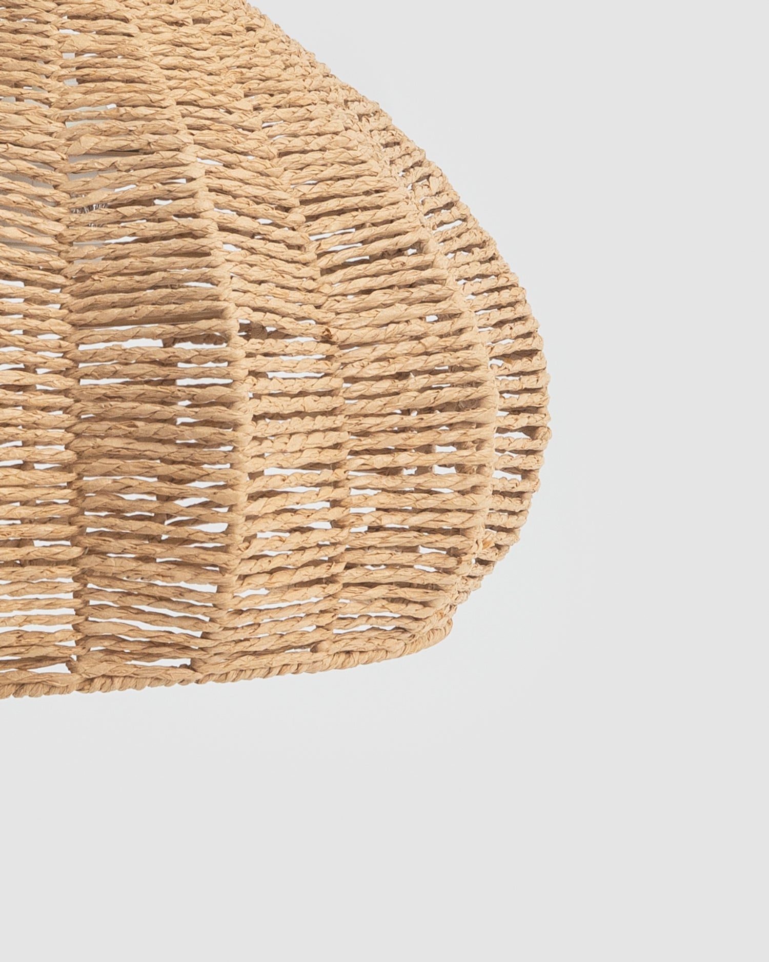 Lámpara de techo circular boho 