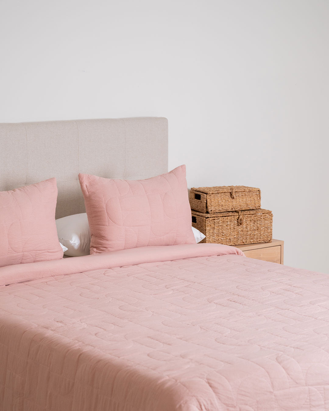 Colcha Multiestación Rellenable Retro Rosa Keike