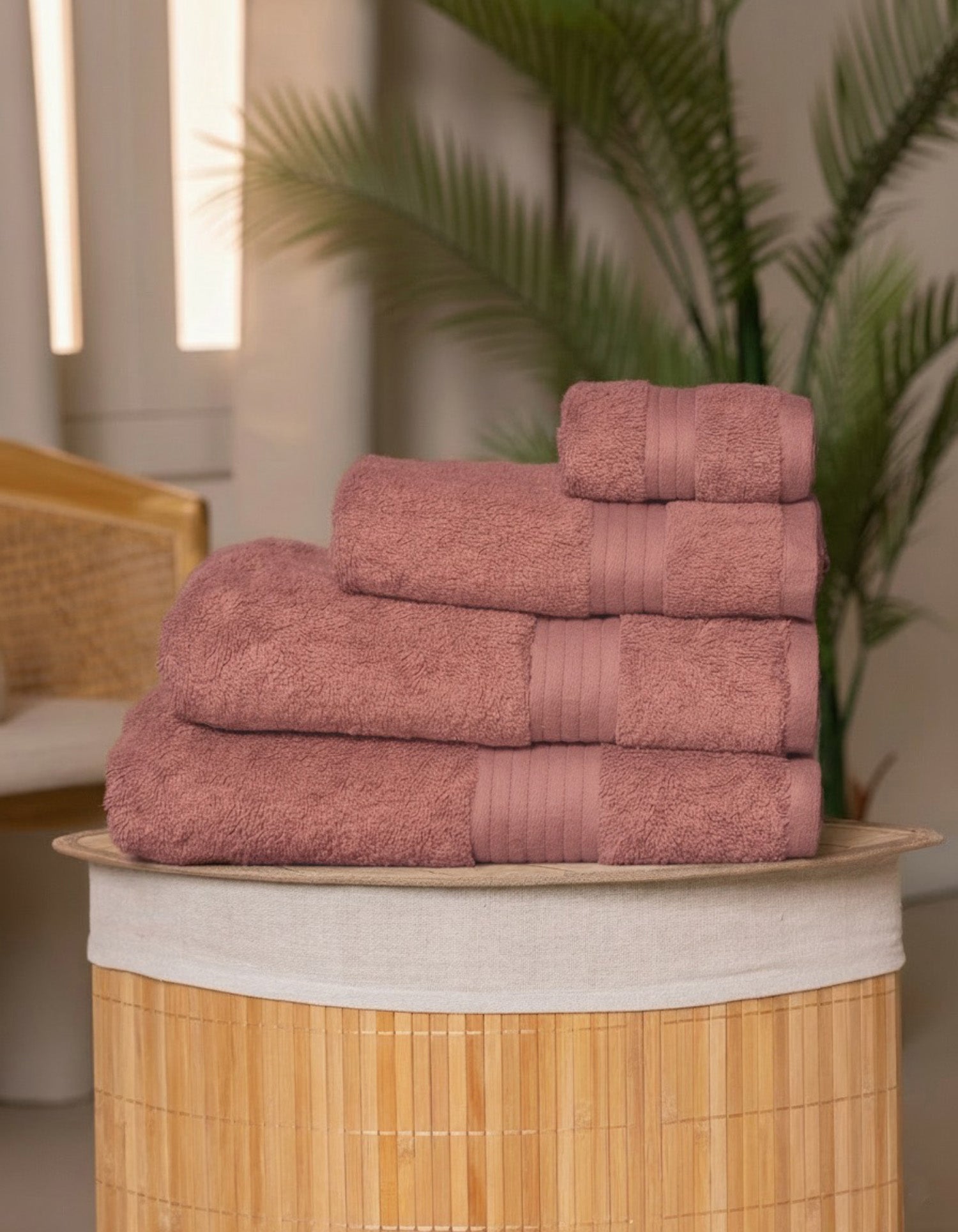 Toalla 700g Home Rosa Keike