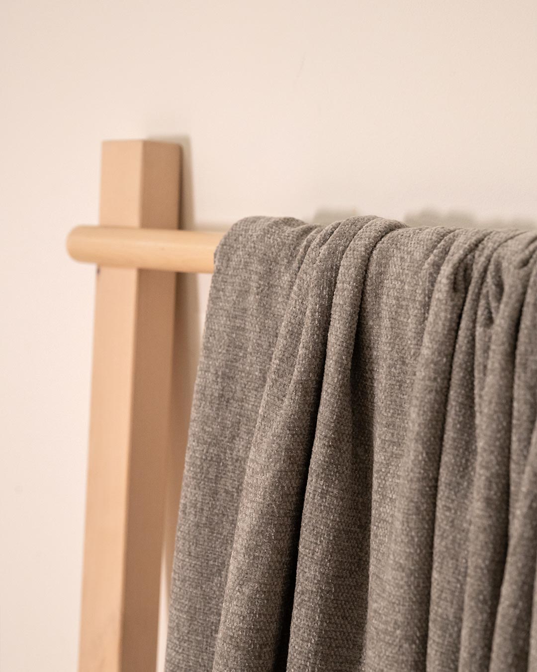 Xadrez Chenille Verde Seco