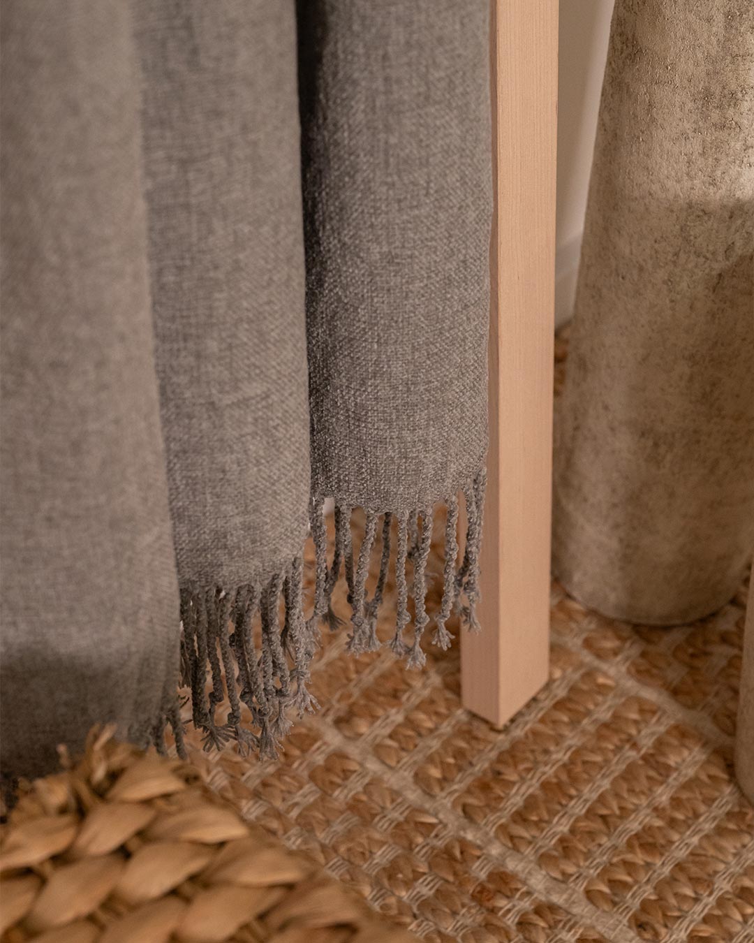 Xadrez Chenille Verde Seco