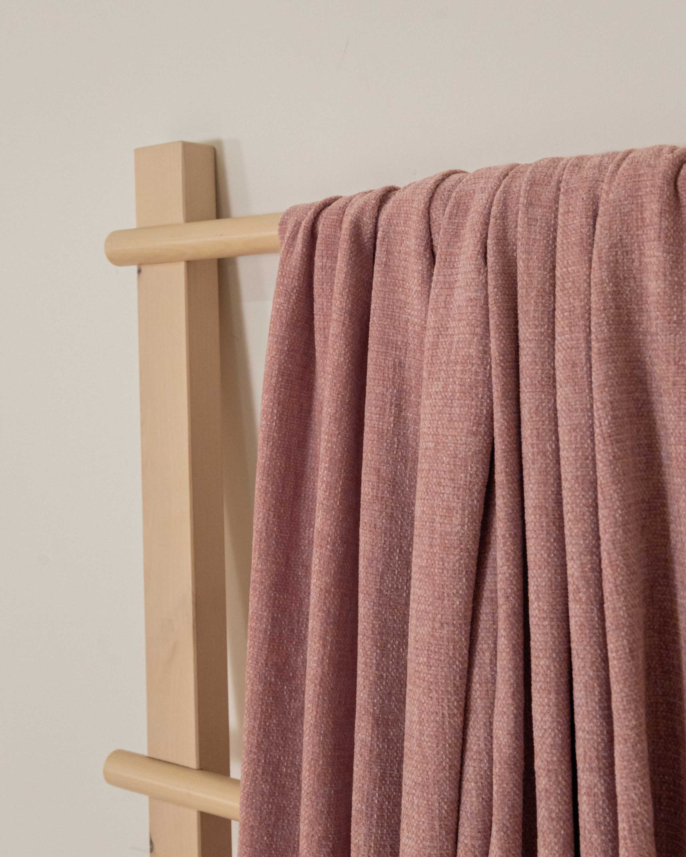 Plaid Chenilla Rosa Keike
