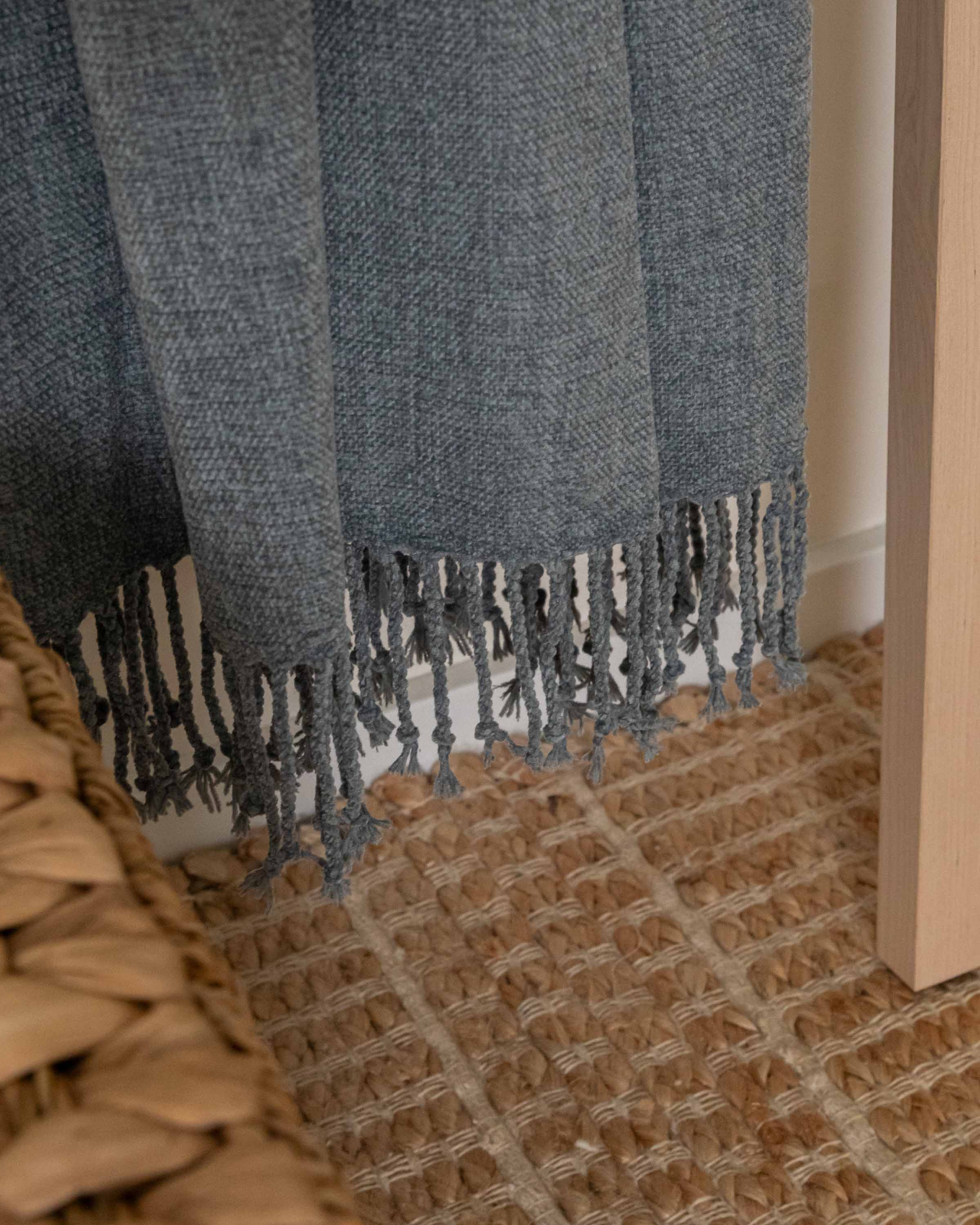Plaid Chenilla Azul Keike