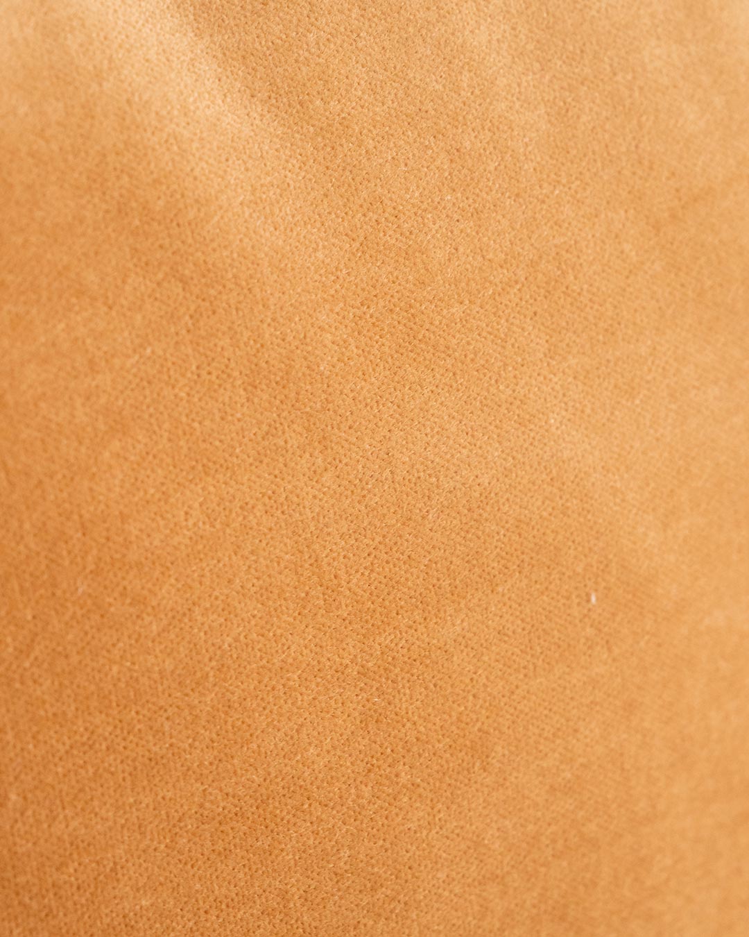 Almofada de veludo de algodão ocre