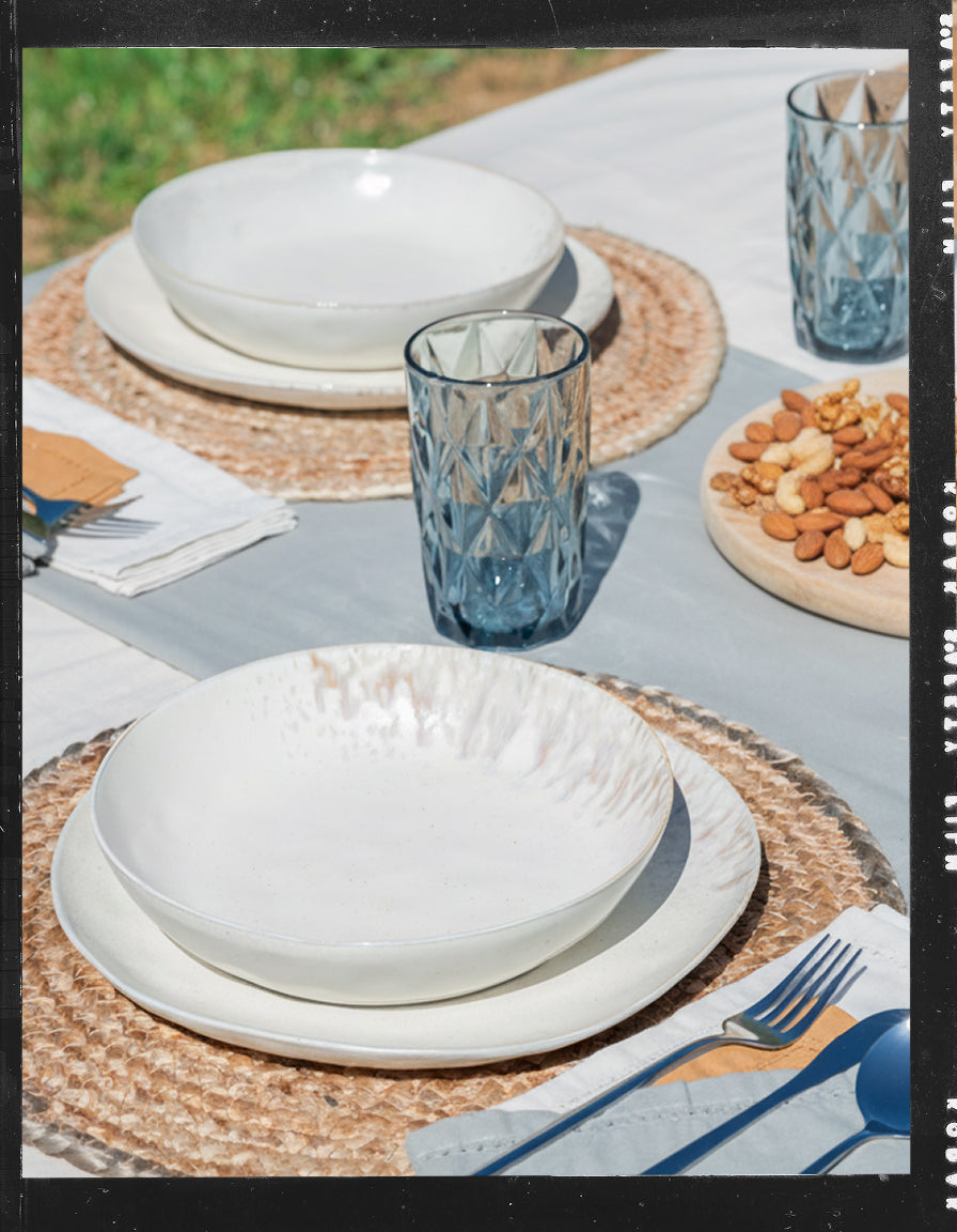 Plato Hondo Caluvelia Envejecido | Pack de 6