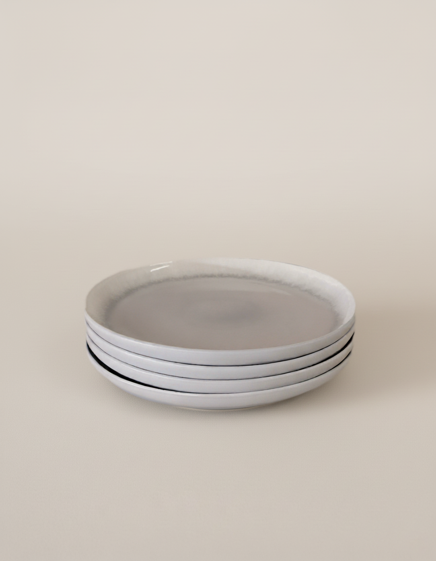 Plato Llano Esperina Índigo | Pack de 6